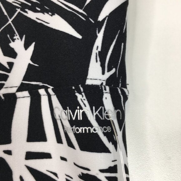 Calvin Klein Performance Black and White Capri Leggings Size XL - Picture 4 of 12
